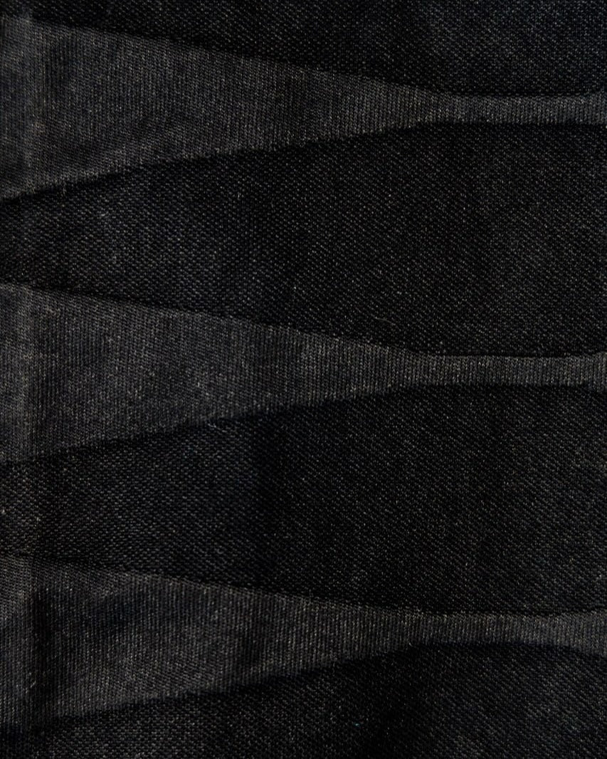 Foundation Singlet compression knit and panel texture macro
